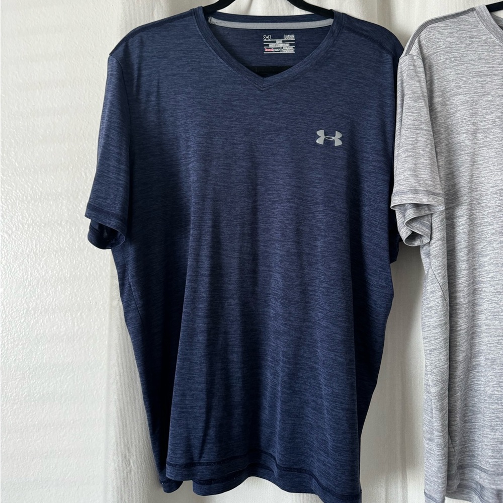 Heathered Navy Blue Under Armour HeatGear Men’s L